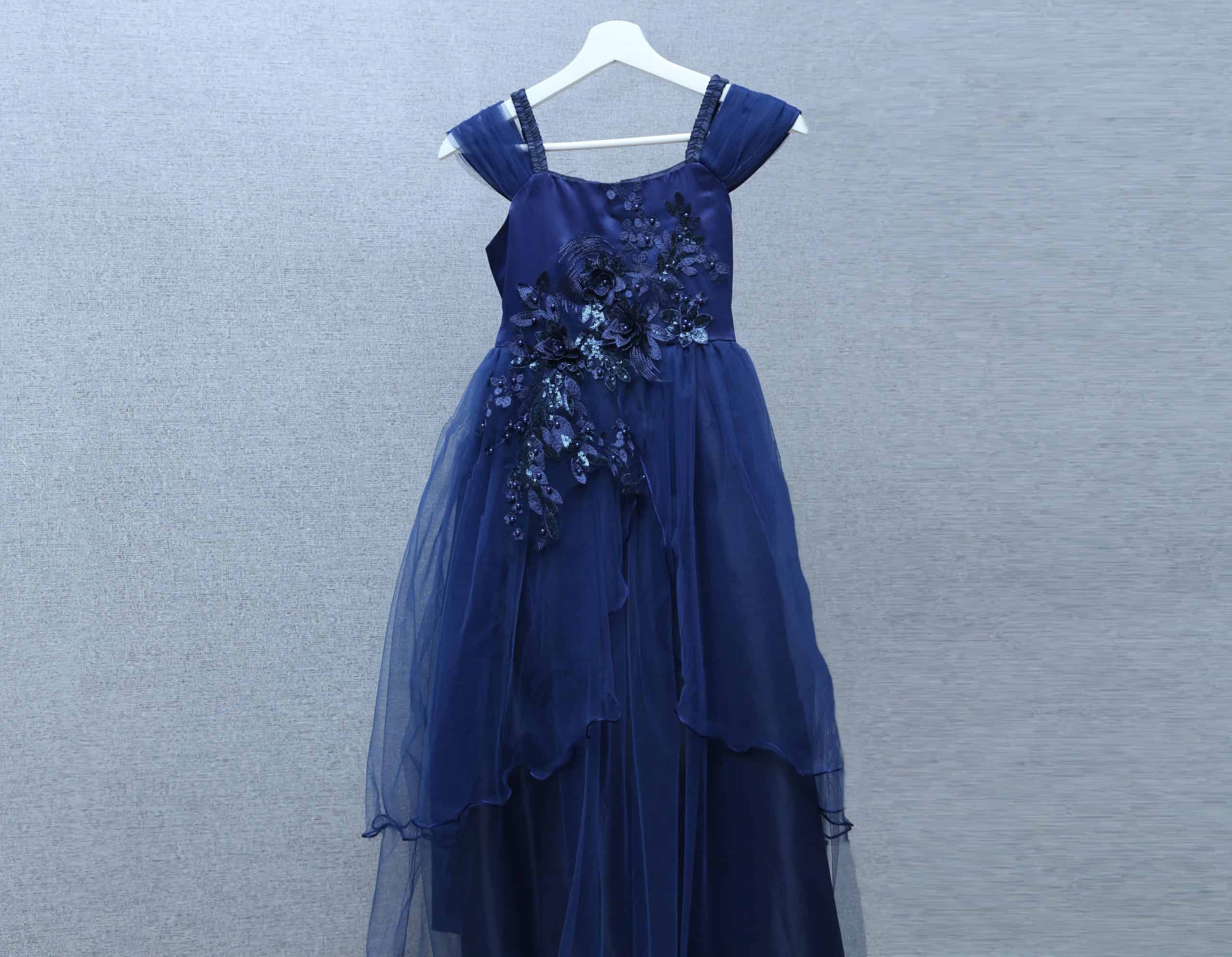 Party Princess Blue Iris Dress
