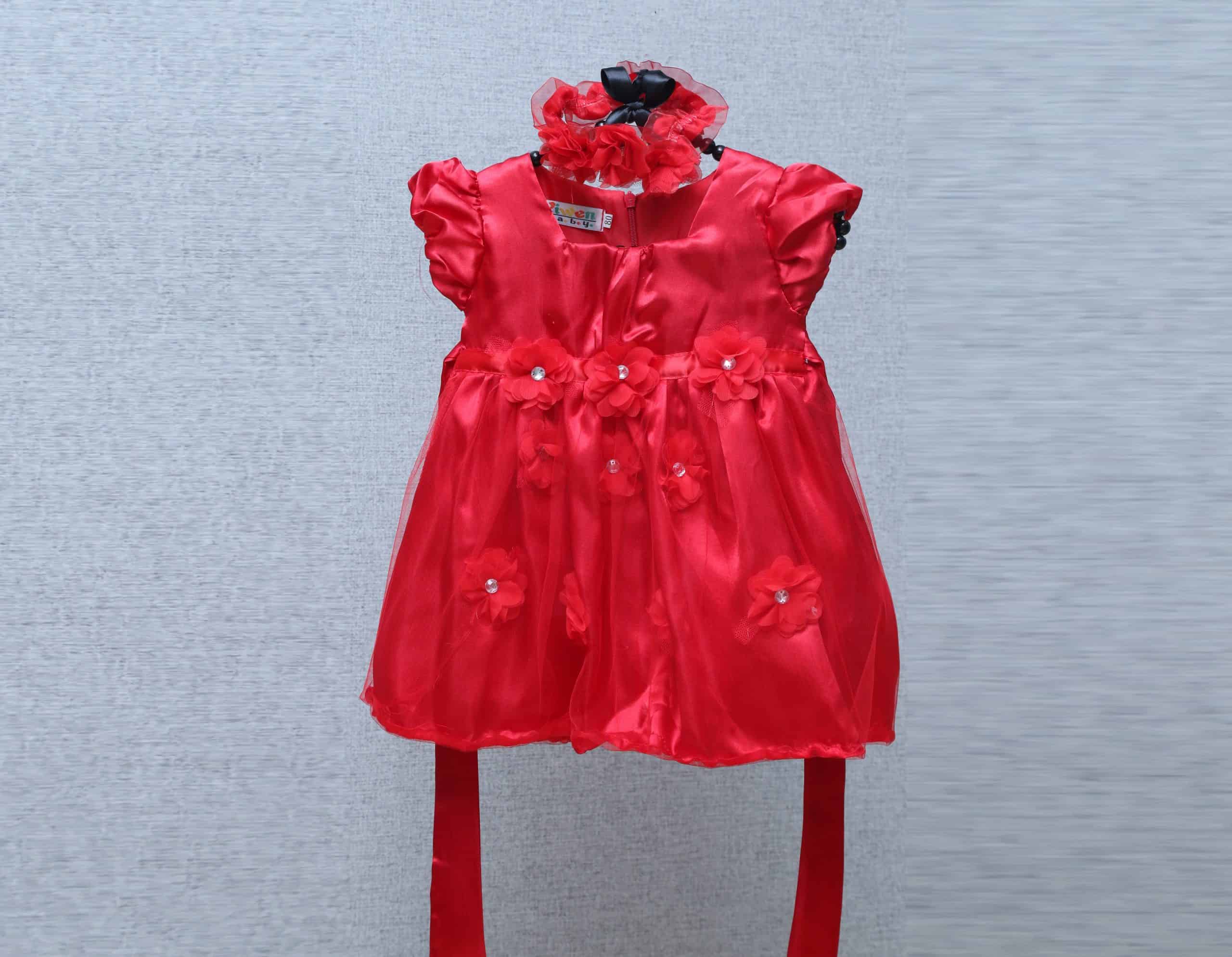 Party Princess Baby Ruby Dress