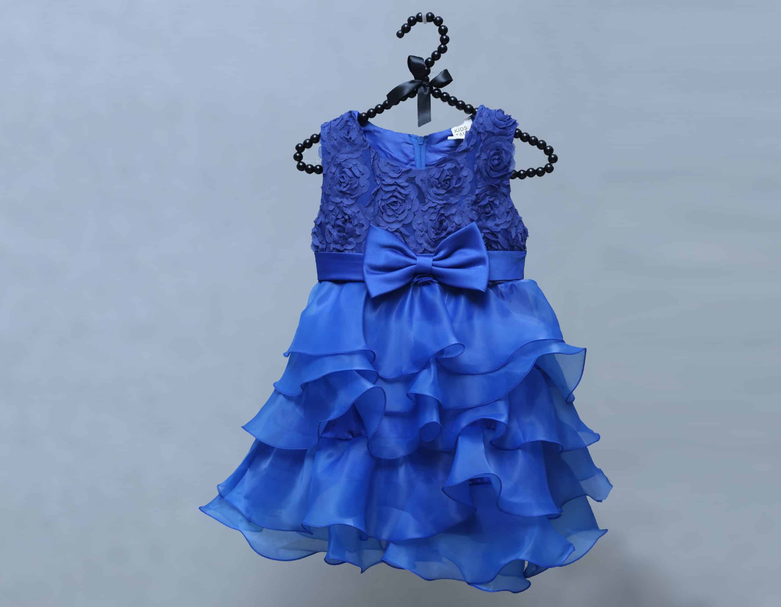 Party Princess Lago Azul Dress