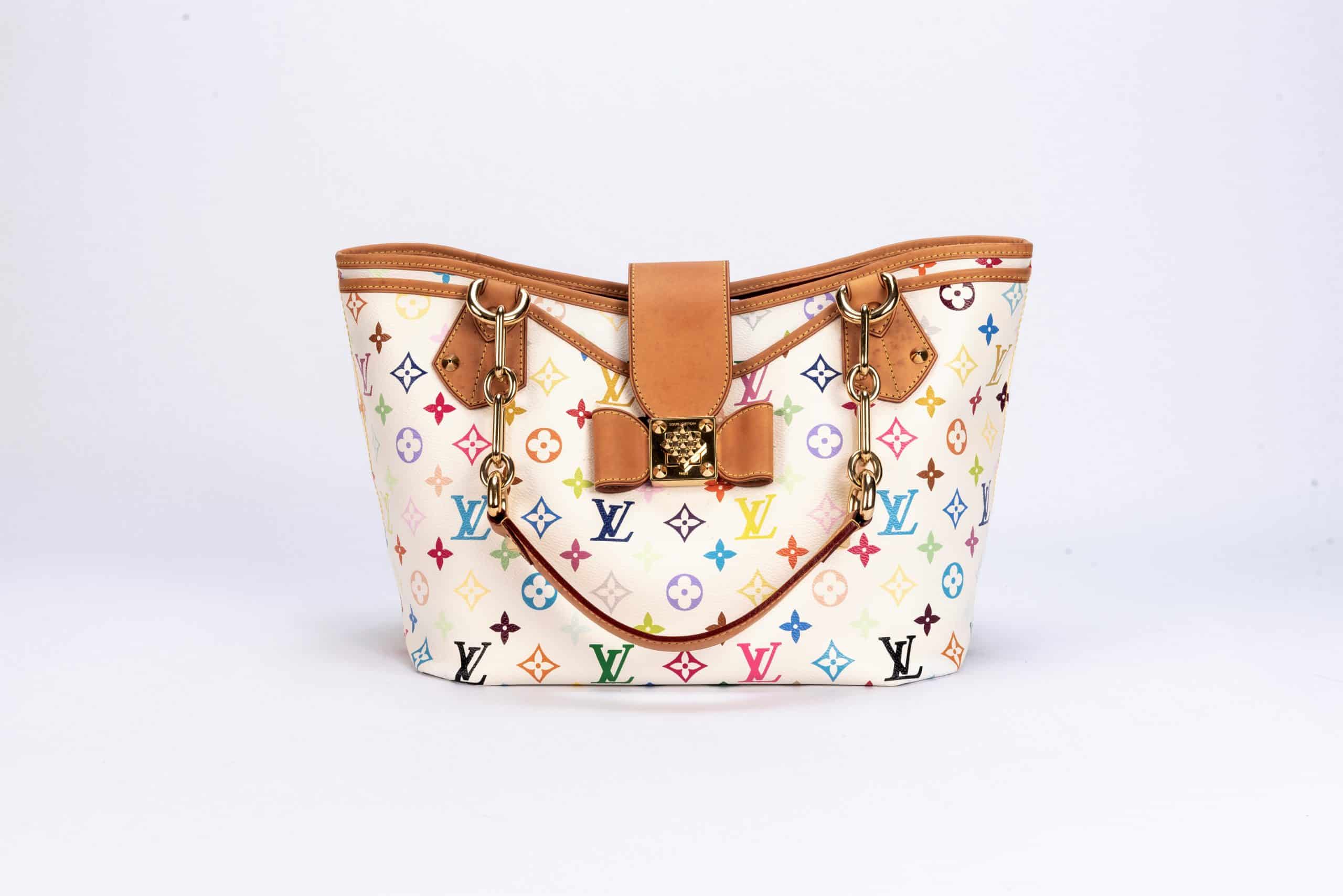 Louis Vuitton Annie Multicolor MM Tote Bag (1)