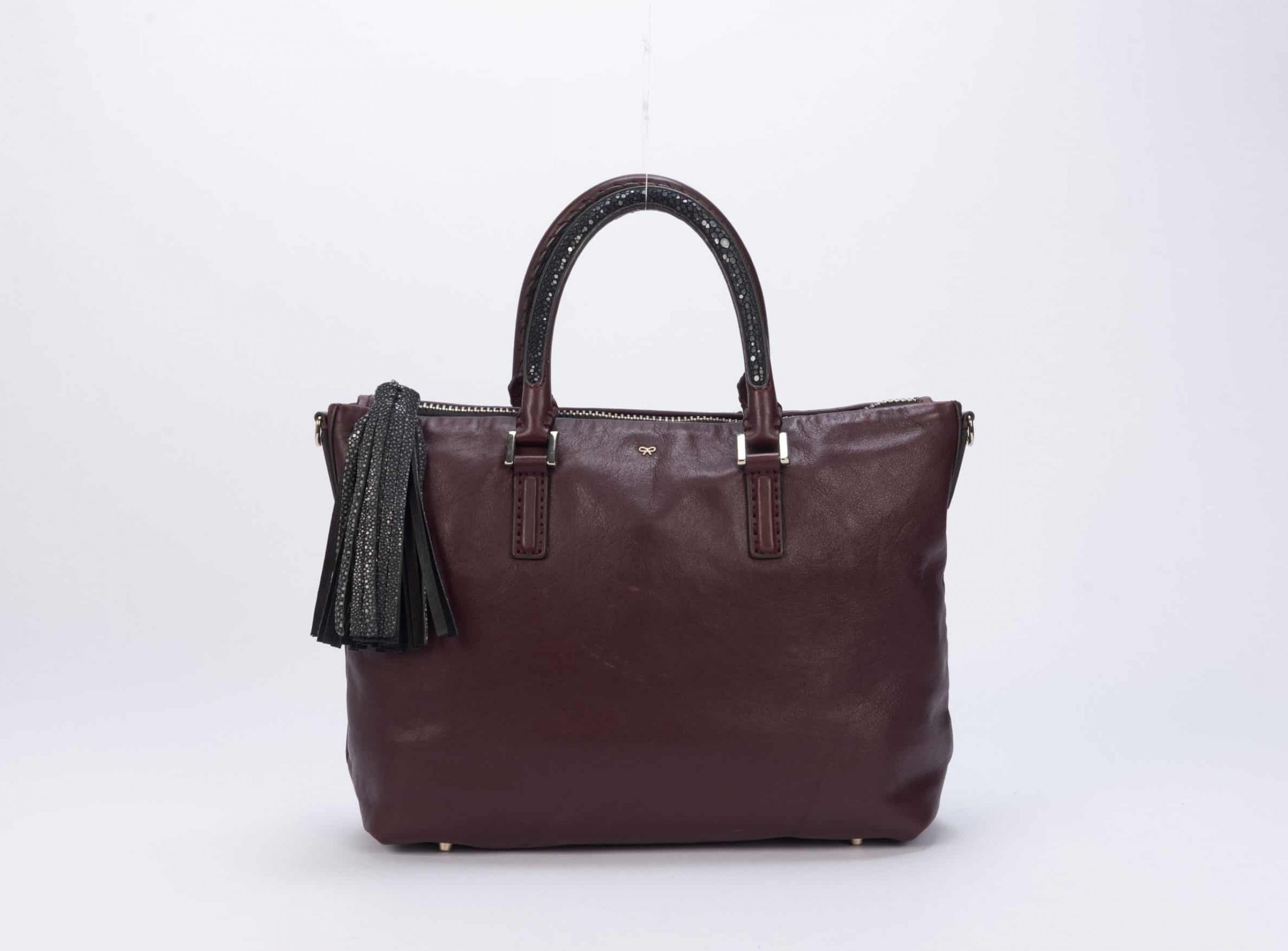 Anya Hindmarch Medium Leather Tote Bag - 1