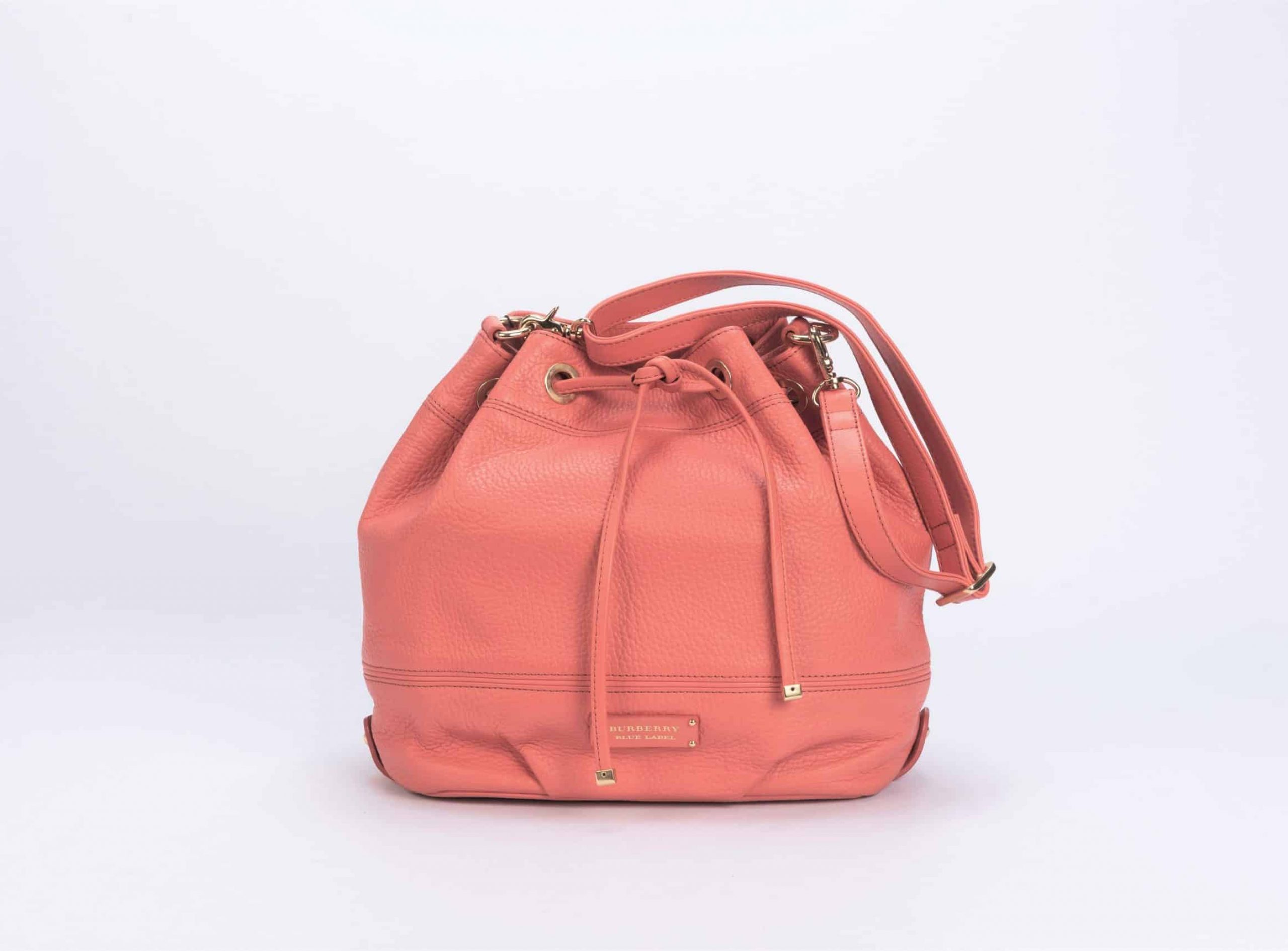 Burberry Blue Label Grain Sling Bag in Coral Peach - 1
