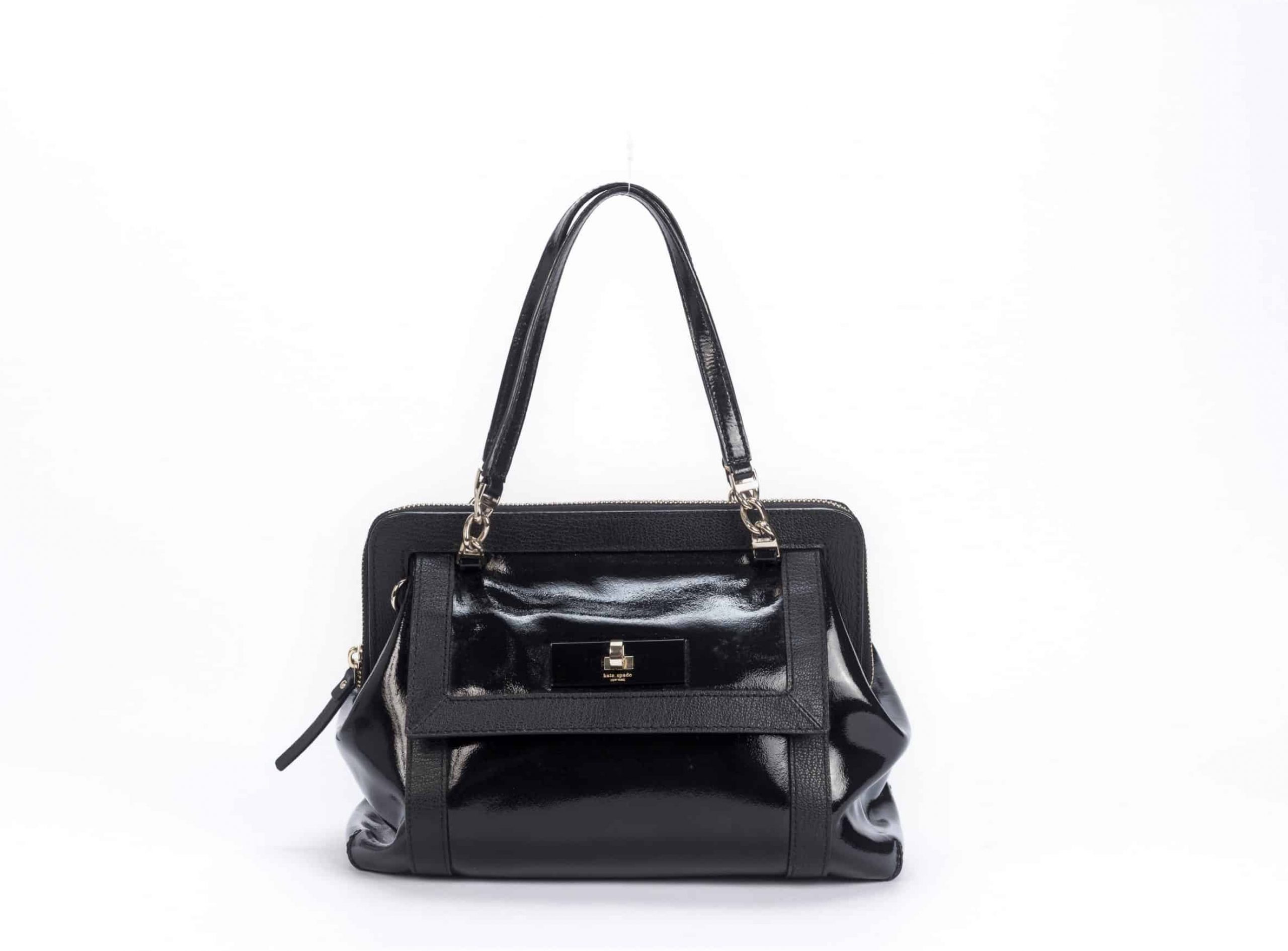 Kate Spade Patent Leather Handbag - 1