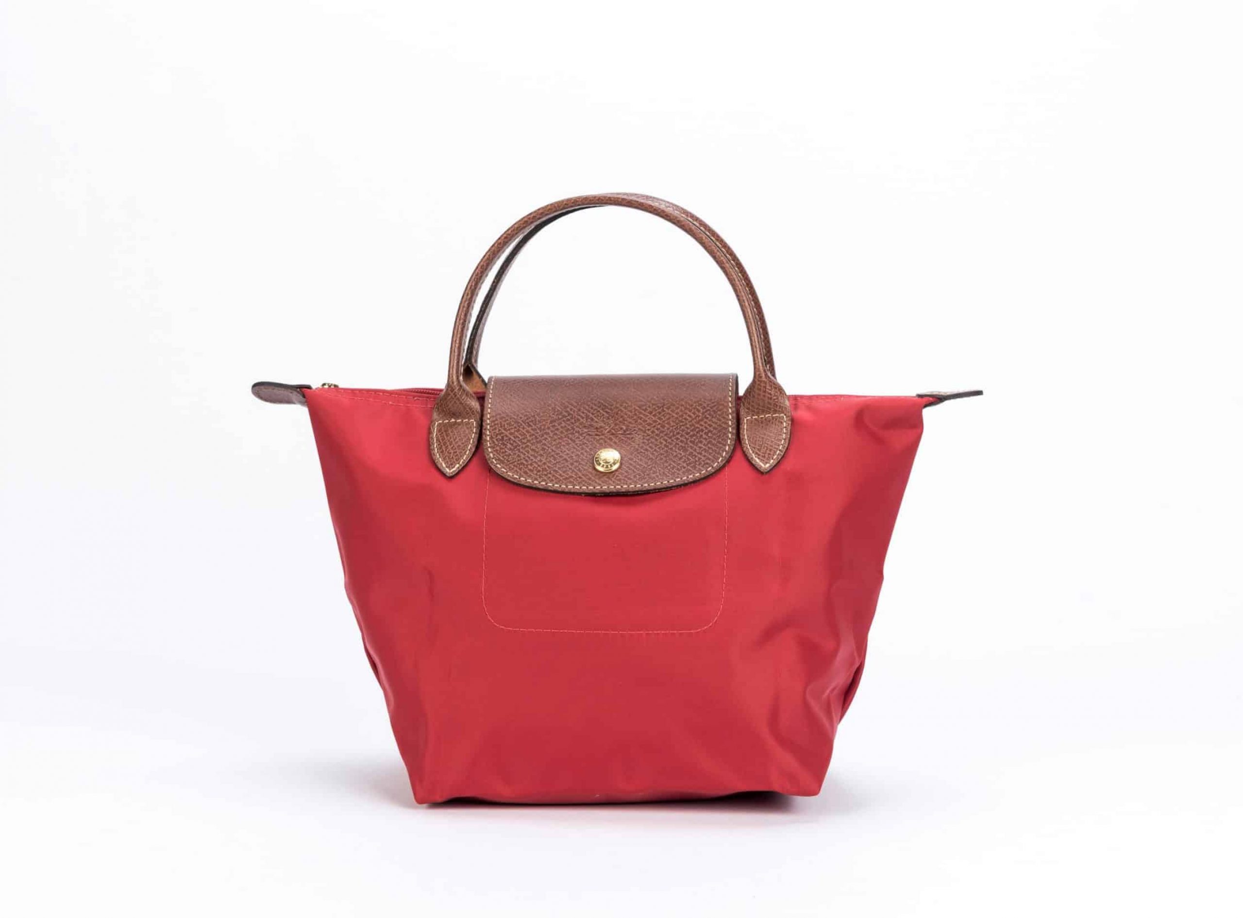 Longchamp Le Pliage Small Tote Bag in Red - 1