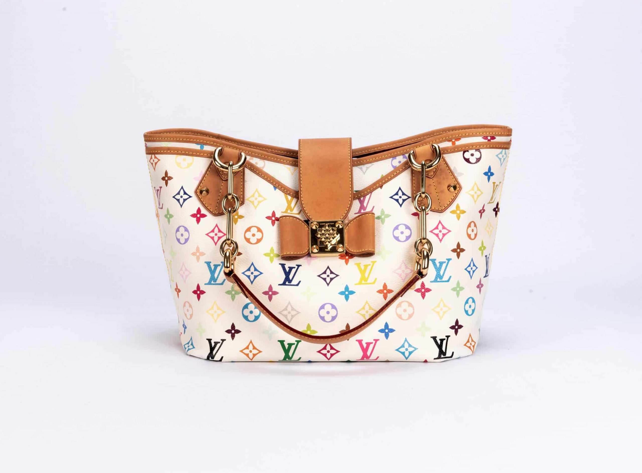 Louis Vuitton Annie Multicolor MM Tote Bag (1)
