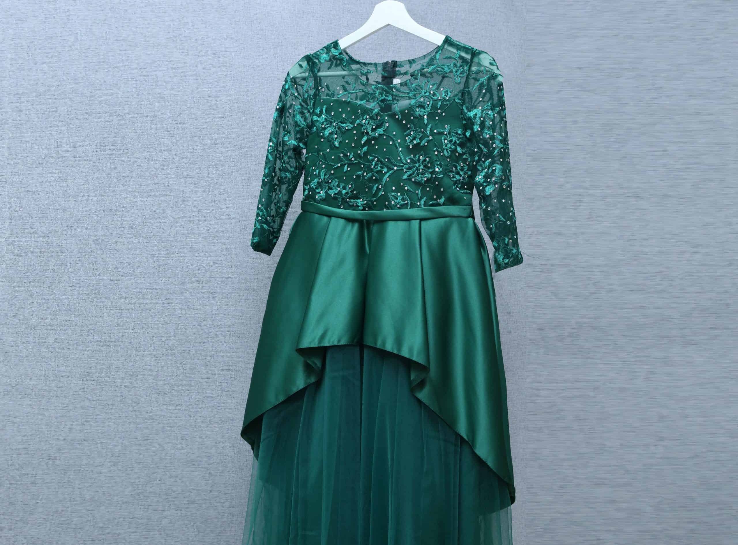Party Princess Emerald Dress